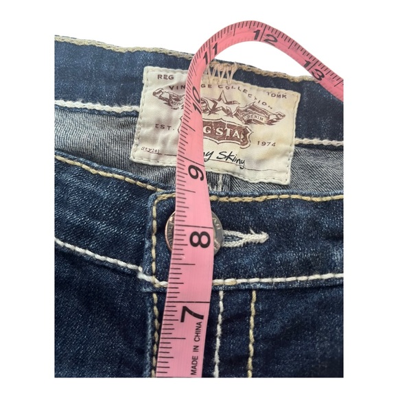 Big Star Remy Skinny Jeans with Thick Stitching - Picture 7 of 10